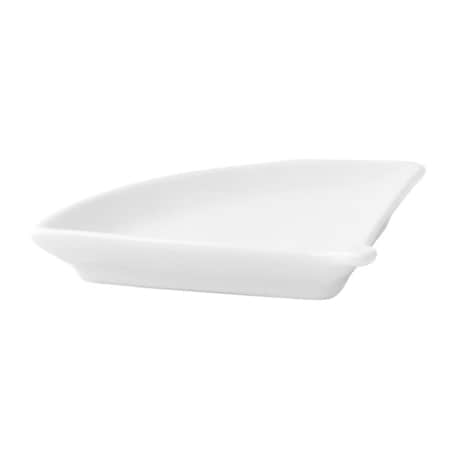Packnwood Mini White Fan Shaped Dish 210MBPEVAN